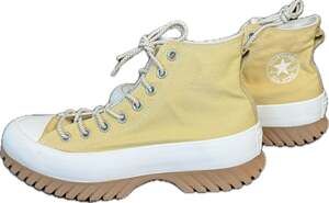 Converse Chuck Taylor All Star Lugged 2.0 Utility High Top Sneakers in Yellow 10